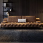 VÉRONA Chester Lounge Sofa-Bold proportions, quilted detailing, and unapologetic luxury.