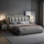 Opulence Grande Bed-Soft lines, rich textures, and flawless detailing — Opulence Bed is crafted for comfort, designed for luxury.